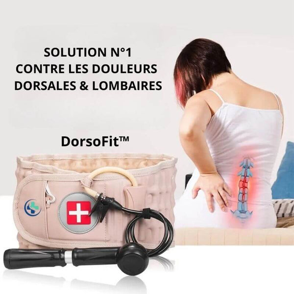 DorsoFit™ | Ceinture Décompression Lombaires et Dorsales